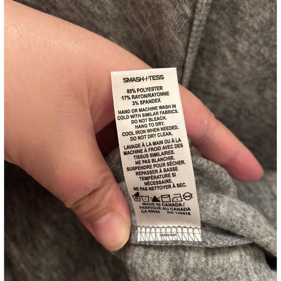 Chelsea Romper in Fog Grey Size L - Picture 6 of 8